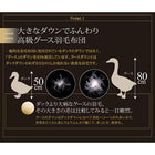 羽毛布団 キング10点セット ポーランド産グースダウン93% プレミアムゴールドラベルベッドタイプ