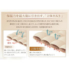 ホワイトダックダウン90%羽毛掛布団 キング エクセルゴールドラベル