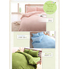 敷布団カバー シーツ ボックスシーツ ピローケース セット 洗える おしゃれ 来客用 洗い替え用 クイーン 4点セット