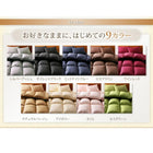 布団セット ベッドタイプ ダブル 10点セット 来客用 ベッドパッド 掛布団 枕 布団カバー ボックスシーツ 収納ケース 収納袋