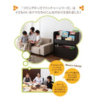 絵本棚 絵本ラック 絵本 ラック キッズ おもちゃ箱付き 子供部屋収納