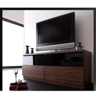 テレビボード + キャビネット 2点セットシンプルモダンリビングシリーズ