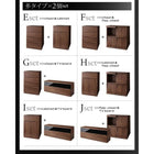 テレビボード + フラップチェスト 2点セット シンプルモダンリビングシリーズ