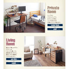 システムデスク 3点セット デスク + ワゴン + チェア 幅120