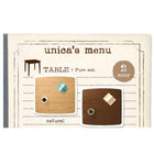 ダイニング 3点セット テーブル+チェア2脚 W75 天然木タモ無垢材