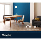 ダイニング 4点セット(テーブル+チェア2+ベンチ1) W150 天然木 おしゃれ 北欧 天然木 おしゃれ 北欧