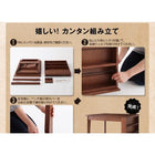 ダイニングテーブル 単品 W90-120 収納ラック付 伸長式 北欧 ヴィンテージ W90-120 エクステンション