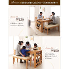 ダイニング ベンチ 単品 2人掛け