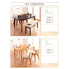 ダイニングチェア 2組 回転チェア 北欧 エクステンション 伸縮式