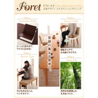 ダイニング 7点セット(テーブル+チェア6) W150-200回転チェア 北欧 エクステンション 伸縮式