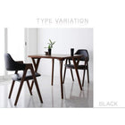 北欧 おしゃれ ダイニング3点セット(テーブル+チェア2) W80