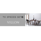 北欧 おしゃれ ダイニング4点セット(テーブル+チェア2+ベンチ1) W140