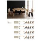 ダイニング チェア 2組 回転チェア モダンデザイン