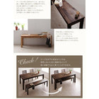 オーク ダイニングテーブル 単品 W160 総無垢材