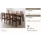 オーク ダイニング 4点セット(テーブル+チェア2+ベンチ1) W160 総無垢材