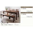 オーク ダイニング 5点セット(テーブル+チェア4) W160 総無垢材