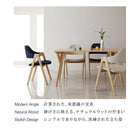 モダンインテリアダイニング 5点セット(テーブル+チェア4) ハイタイプ・ロータイプミックス W140