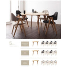 ダイニングテーブル 単品 直径120 おしゃれ 北欧 デザイン