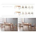 ダイニングチェア 2組 スタッキングチェア 北欧 ダイニング