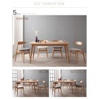 ダイニング 5点セット(テーブル+チェア4) W150 北欧 ダイニング