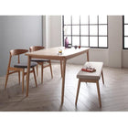 ダイニング 5点セット(テーブル+チェア4) ミックス W150 北欧 ダイニング