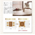 ダイニング 5点セット(テーブル+チェア4) スタッキングチェア 直径120 デザイナーズ 北欧 ラウンドテーブル