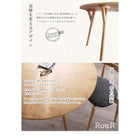 ダイニング 5点セット(テーブル+チェア4) スタッキングチェア 直径120 デザイナーズ 北欧 ラウンドテーブル