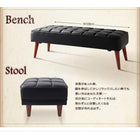 ダイニングソファ 右アーム 2人掛け