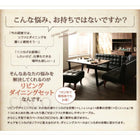 ダイニング4点セット テーブル+ソファ1脚+アームソファ1脚+スツール1脚 右アーム W120 ヴィンテージスタイル