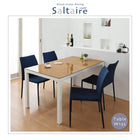 ダイニングテーブル単品 W135 ウッドxガラス