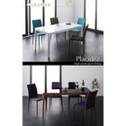 ダイニングテーブル 単品 グロッシーホワイト W150 ハイグレードガラスダイニング