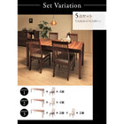 ダイニングテーブル 単品 W120-180