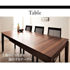 ダイニングテーブル 単品 W120-180