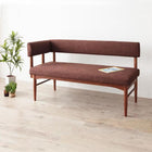 ダイニングソファ単品 アームタイプ 2人掛け