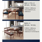 ダイニングテーブル単品 W120