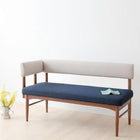 ダイニングソファ単品 アームタイプ 2人掛け