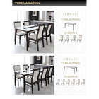 ダイニングテーブル単品 W180 モダンデザイン