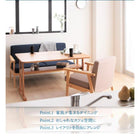 ダイニングテーブル 単品 W120 モダン