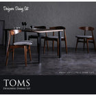 ダイニング 5点セット(テーブル+チェア4) ミックス W150