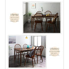 ダイニングテーブル W120 アンティーク調