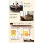 ダイニングテーブル 幅120 こたつ付き ダイニングセット 5点セット テーブル+2人掛けソファ1脚+1人掛けソファ2脚+コーナーソファ1脚