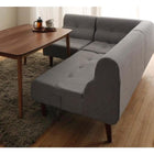 ダイニングテーブル 幅105 こたつ付き ダイニングセット 4点セット テーブル+2人掛けソファ1脚+1人掛けソファ1脚+コーナーソファ1脚