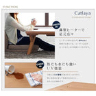 こたつ テーブル単品 北欧 4尺長方形 80×120 天然木オーク材