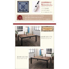 こたつテーブル単品 4尺長方形(80×120cm) 古木風