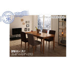カバーリングダイニング 4点セット テーブル + チェア2脚 + ベンチ1脚 W120
