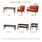 ダイニング 5点セット テーブル + チェア4脚 W150 天然木オーク材 北欧