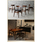 ダイニングセット ダイニングテーブル W150 天然木 ウォールナット おしゃれ