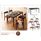 ダイニング 4点セット テーブル+チェア2脚+ベンチ1脚 W130 天然木ロースタイル