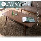 伸長式エクステンションローテーブル W90-120 天然木北欧デザイン