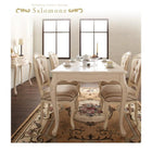 ダイニング 7点セット テーブル+チェア6脚 W150 ヨーロピアンクラシック